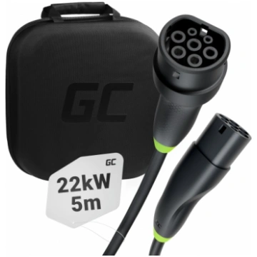 GREEN CELL Snap Type 2 EV Charging Cable 22 kW 5 m