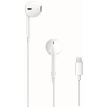 Vadu austiņas Apple EarPods Lightning, balta krās