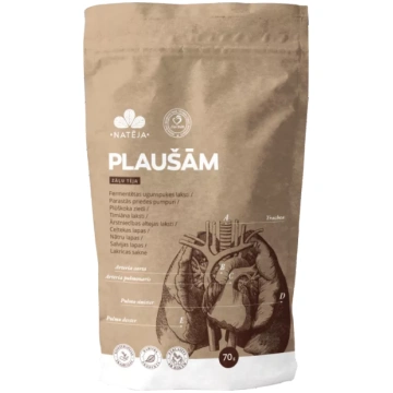 NATĒJA Plaušām Zāļu beramā tēja, 70 g