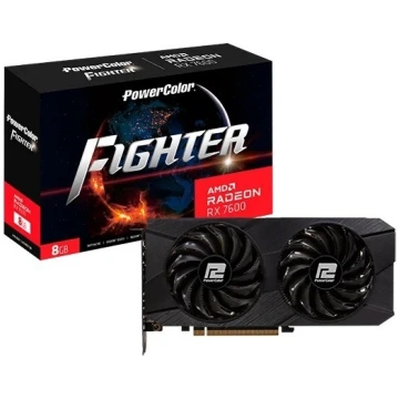 Grafiskā karte. PowerColor Fighter RX7600 8G-F