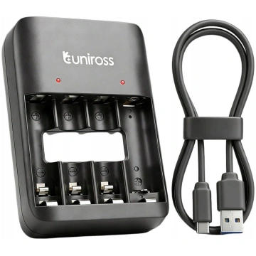 Ladowarka GP Uniross Ladowarka AA AAA USB-C UCU010