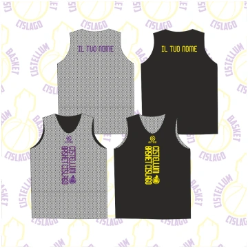 CISLAGO BASKET canotta double basket PERSONALIZZAB
