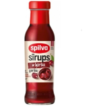 Sīrups SPILVA, ar Ķiršu garšu, 320ml (DEP)