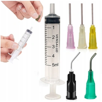 Dozēšanas šļirce 5ml – Luer-lock sistēma, Precīza