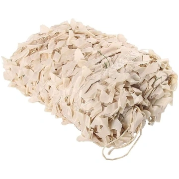 DLLY maskēšanās tīkls, smilškrāsas, saules aizsard