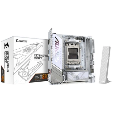 GIGABYTE X870I AORUS PRO ICE mātes plate AMD X870 
