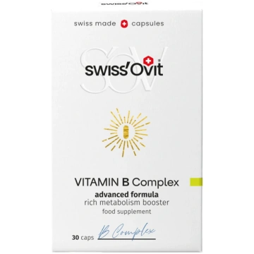 Swiss`Ovit Vitamin B Complex, 30 kapsulas