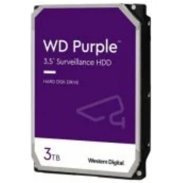 Western Digital HDD WD Purple 3TB 3.5 64MB cietais