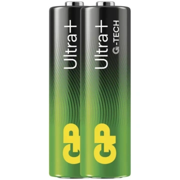 Alkalīnās AA baterijas GP ULTRA PLUS, komplekts 2 