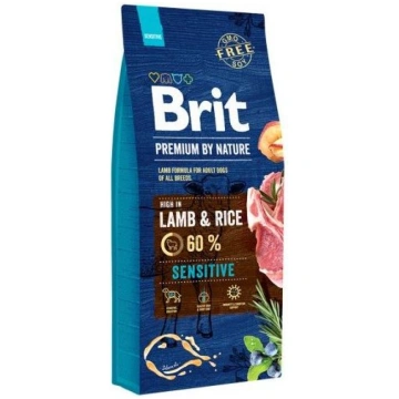 Brit Premium By Nature Sensitive Lamb sausā barība