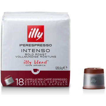 ILLY Iperespresso tumši grauzdēta melna kafija, In