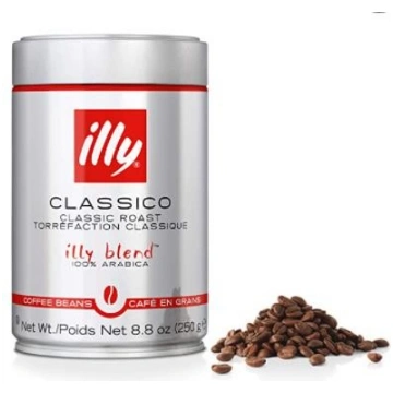Illy espresso classico klasiskās grauzdētas kafija