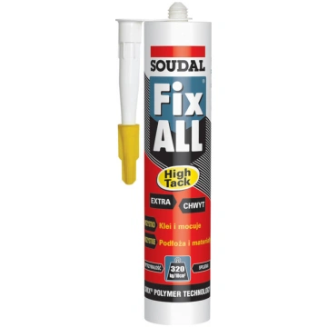 Soudal Līme-hermētiķis Hibrīda Fix All High Tack 2
