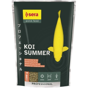 Barība dīķa zivīm - Sera KOI Professional Summer F