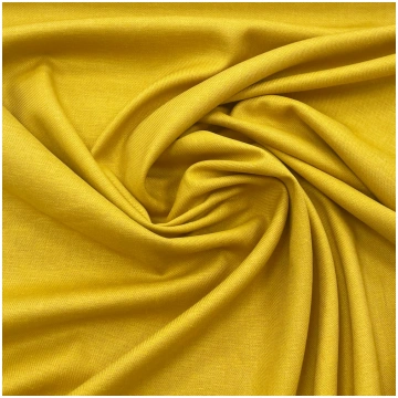 Viskozes lins ar elastānu Ocher 190gr/m² 225cm
