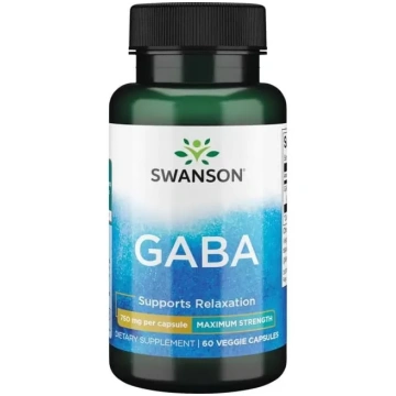 Swanson GABA 750mg 60 caps