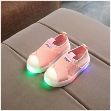 Unisex meiteņu zēnu apavi ar LED apgaismojumu, aug