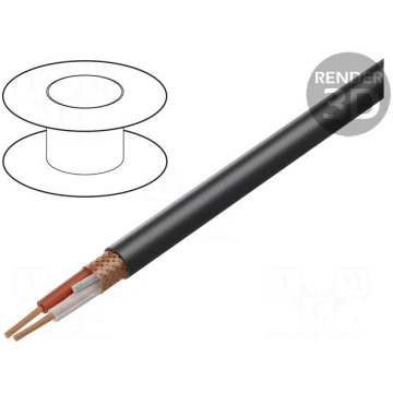 Wire: microphone cable | BiTsound® | 2x0.23mm2 | b