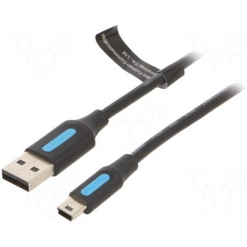 Cable | USB 2.0 | USB A plug,USB B mini plug | nic