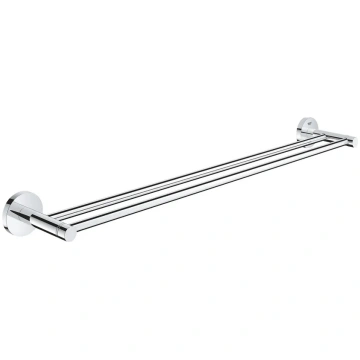 Dvieļu turētājs dubultais Grohe Essentials 60 cm, 