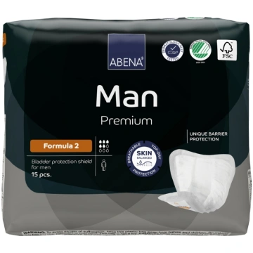 ABENA Man Formula 2, vīriešu ieliktnīši urīna nesa