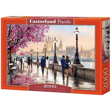 Castorland puzle Along the River, 2000 detaļu