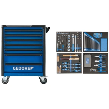 Gedore tool trolley workster highline (blue/black,