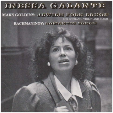 CD "Galante Inese "Eighteen Jewish Folk Songs; Rom