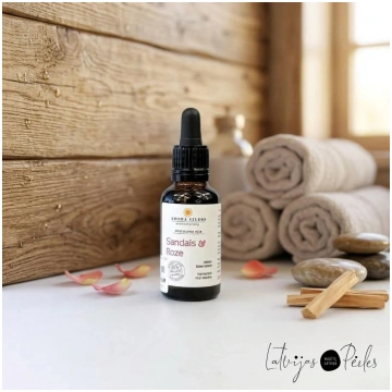Skaistuma eļļa Sandals un roze 30ml Latvijas pērle