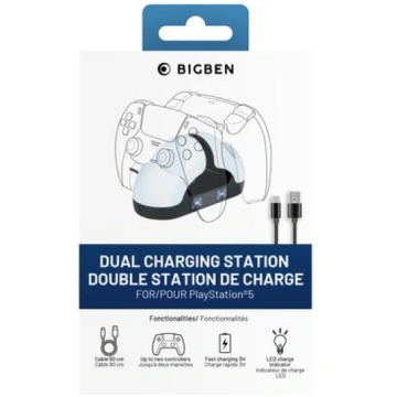 Bigben Interactive PS5 Dual Charger V3 gaming cont