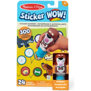 MELISSA & DOUG Uzlīmju grāmata MELISSA Sticker WOW