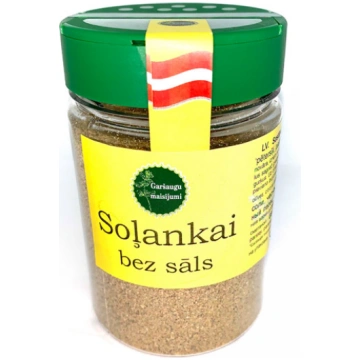 Garšaugu maisījumi, garšviela soļankai, bez sāls, 