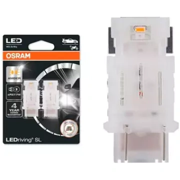 LED spuldžu pāris Osram LEDriving SL 12V P27/7W dz
