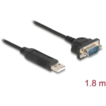 Delock USB RS-232 Adapter USB 2.0 to D-Sub 9 male 