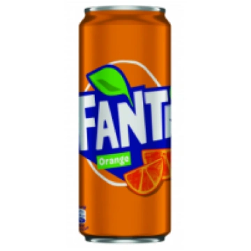 FANTA Orange gāzēts dzēriens skārdenē EN/EE/LV/LT 