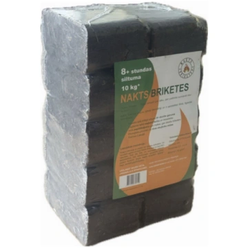 Kurināmais - Nakts briketes 10kg
