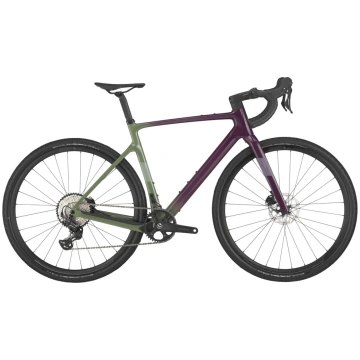 2025 ADDICT GRAVEL 40 olivine green/blackberry pur