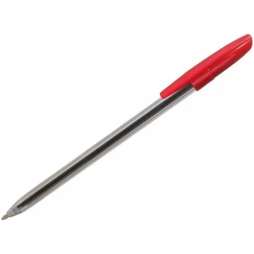 Bumbiņpildspalva Linc CORONA PLUS 3002RED — sarkan