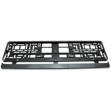 License Plate Frame - carbon AMIO 01165