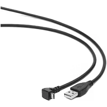 Gembird MicroUSB angled to USB 2.0, 1.8m (CCP-MUSB