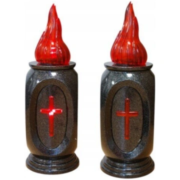 LED svece ar liesmas efektu, Vaso 16 cm