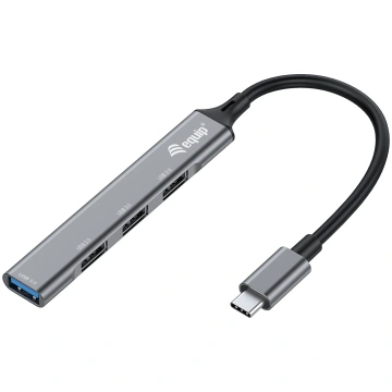 USB Hub Equip 4 portu USB 3.0/2.0 Hub USB-C 128961