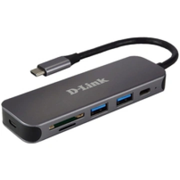 D-Link DUB-2325 6-in-1 USB-C Hub mit HDMI/USB-PD/S