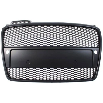 RS-Style Black Grill for Audi A4 B7 (05-08) with P