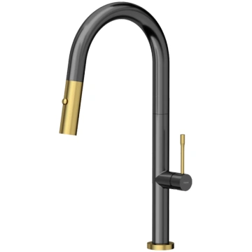 QUADRON FELICITY T LINE SteelQ kitchen faucet with
