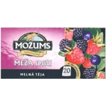 Tēja MOŽUMS Meža ogu melnā tēja, 20 maisiņi 90049_