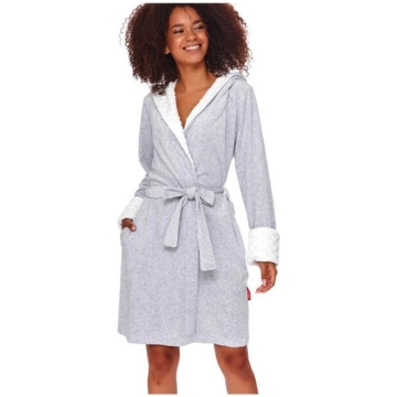 Sieviešu peldmētelis 7059 Grey Melange Doctor Nap