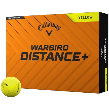 Warbird Distance+ Yellow Golf Balls Callaway Golf