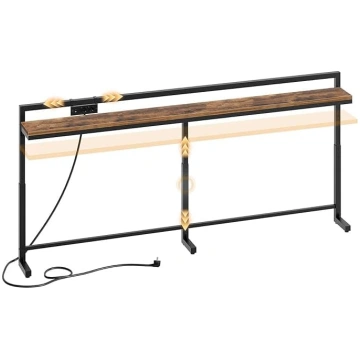 200 cm Console Table with Adjustable Height (70-90