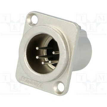 Connector: XLR; socket; male; AC; 7.5A; 133V; PIN: